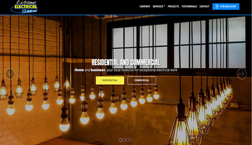 Bontra Web Design - Extreme Electrical Solutions