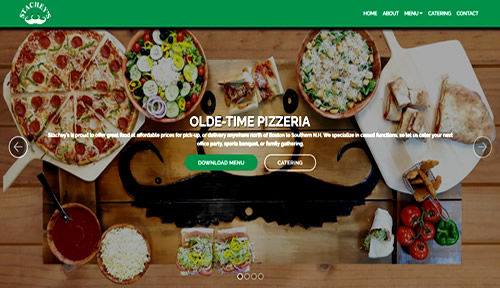 Bontra Web Design - Stacheys Pizza and Catering