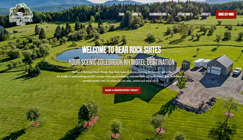 Bontra Web Design - Bear Rock Suites